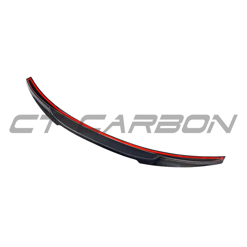 BMW M3/3 SERIES G80/G20 2018+ WET CARBON FIBRE SPOILER - V3