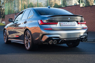 Cobra Exhausts - BMW M340i (G20/G21) (19>) (UK/EU) Valved Quad Exit GPF/PPF Back Performance Exhaust
