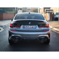 Cobra Exhausts - BMW M340i (G20/G21) (19>) (UK/EU) Valved Quad Exit GPF/PPF Back Performance Exhaust