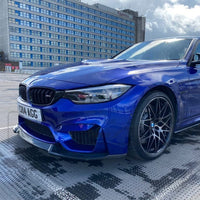 BMW M3/M4 F80/F82/F83 2014-2020 CARBON FIBRE SPLITTER - V2