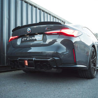 BMW M3/M4 G80/G81/G82/G83 CARBON FIBRE DIFFUSER WITH LED - V3 - CT DESIGN