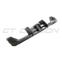 BMW M3/M4 G80/G81/G82/G83 CARBON FIBRE DIFFUSER WITH LED - V3 - CT DESIGN