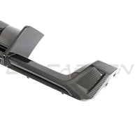 BMW M3/M4 G80/G81/G82/G83 CARBON FIBRE DIFFUSER WITH LED - V3 - CT DESIGN