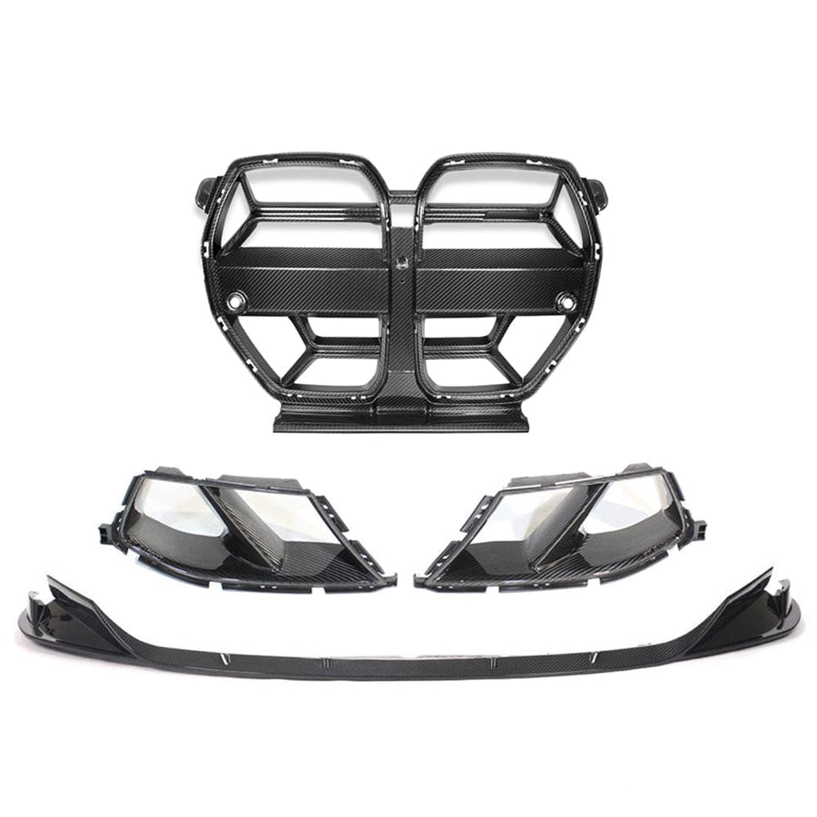 BMW M3/M4 G80/G81/G82/G83 CARBON FIBRE FRONT END PACK - V2