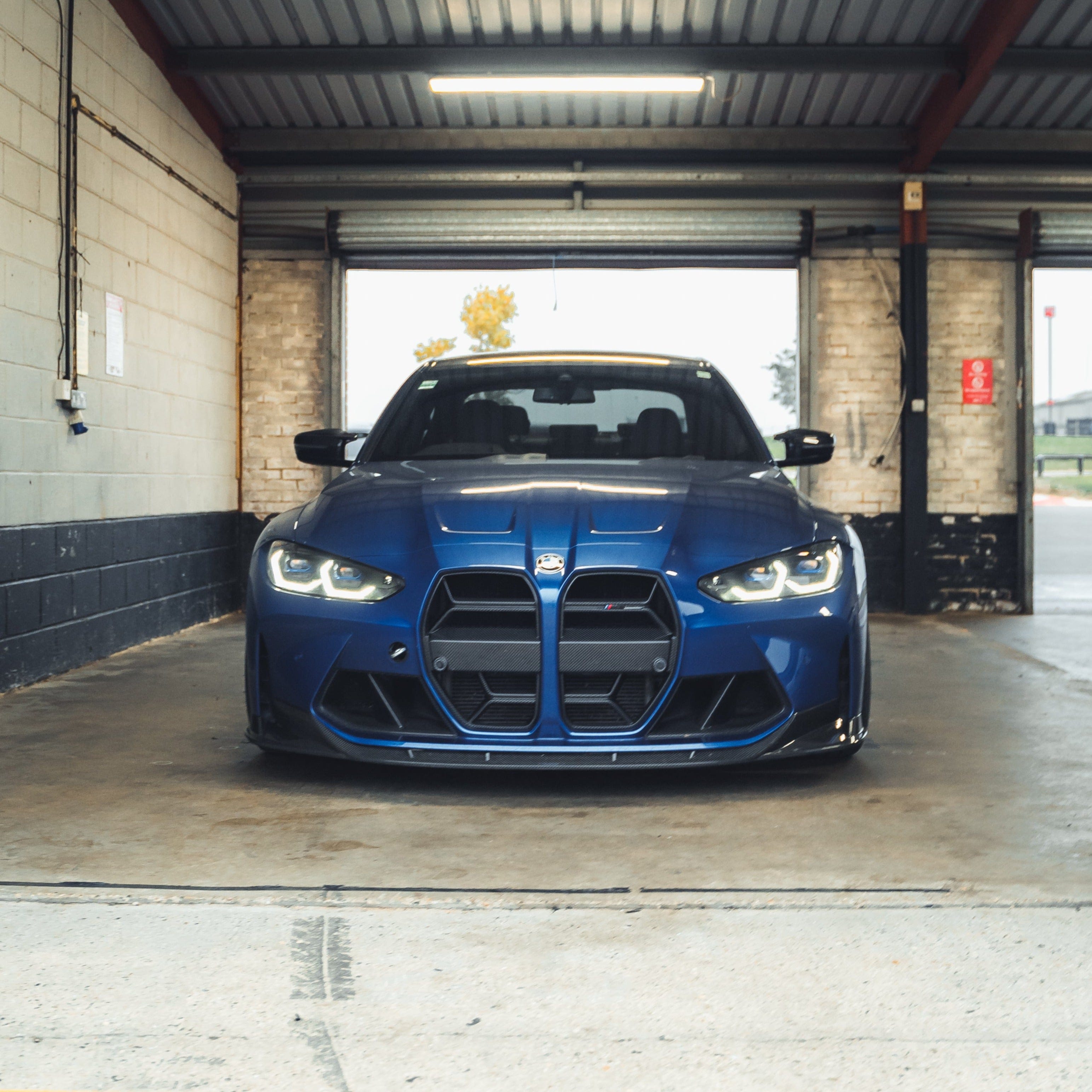 BMW M3/M4 G80/G81/G82/G83 CARBON FIBRE GRILLE - WITHOUT ACC - V2