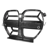 BMW M3/M4 G80/G81/G82/G83 CARBON FIBRE GRILLE - WITH ACC - V2