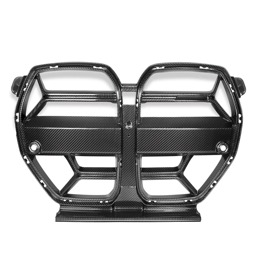 BMW M3/M4 G80/G81/G82/G83 CARBON FIBRE GRILLE - WITHOUT ACC - V2