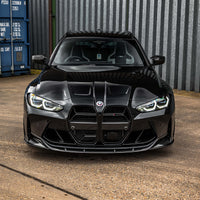BMW M3/M4 G80/G81/G82/G83 CARBON FIBRE SPLITTER - V2 - CT DESIGN