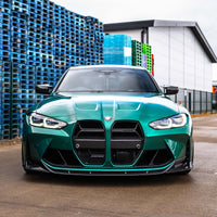 BMW M3/M4 G80/G81/G82/G83 CARBON FIBRE SPLITTER - V2 - CT DESIGN