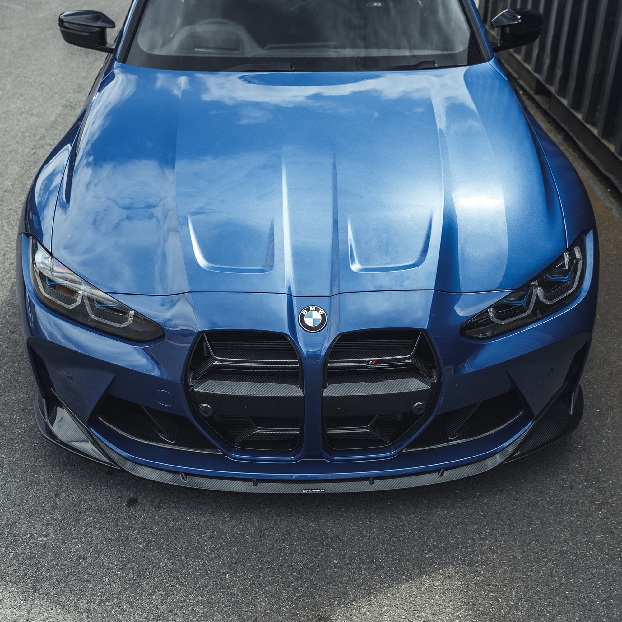 BMW M3/M4 G80/G81/G82/G83 CARBON FIBRE SPLITTER - V2 - CT DESIGN