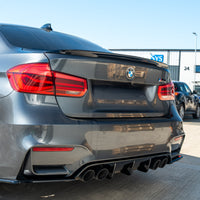 BMW M3/M4 (F80 F82 F83) GLOSS BLACK DIFFUSER - V STYLE