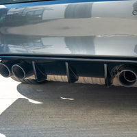 BMW M3/M4 (F80 F82 F83) GLOSS BLACK DIFFUSER - V STYLE