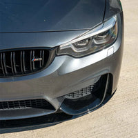 BMW M3/M4 (F80 F82 F83) 2014-2020 GLOSS BLACK SPLITTER - V1