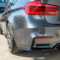 BMW M3/M4 (F80 F82 F83) GLOSS BLACK DIFFUSER - V STYLE