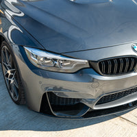 BMW M3/M4 (F80 F82 F83) 2014-2020 GLOSS BLACK SPLITTER - V1