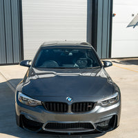 BMW M3/M4 (F80 F82 F83) 2014-2020 GLOSS BLACK SPLITTER - V1