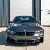 BMW M3/M4 (F80 F82 F83) 2014-2020 GLOSS BLACK SPLITTER - V1