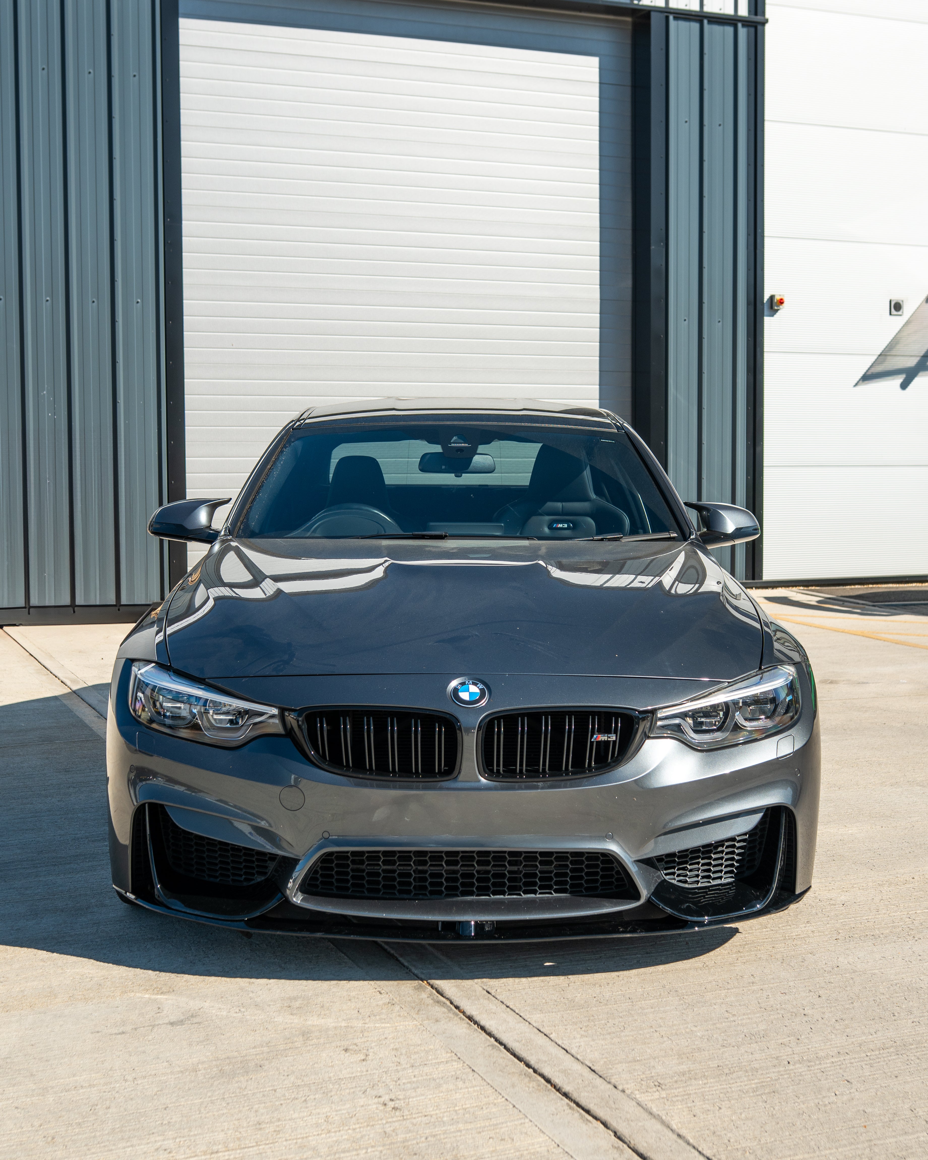BMW M3/M4 (F80 F82 F83) 2014-2020 GLOSS BLACK SPLITTER - V1