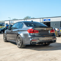 BMW M3/M4 (F80 F82 F83) GLOSS BLACK DIFFUSER - V STYLE