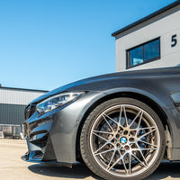 BMW M3/M4 (F80 F82 F83) 2014-2020 GLOSS BLACK SPLITTER - V1