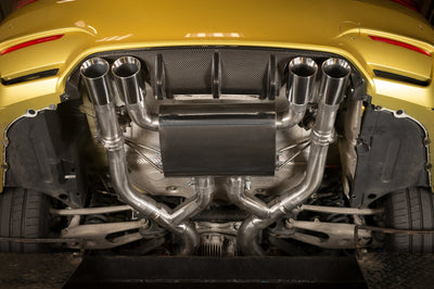 Cobra Exhausts - BMW M3 (F80) 3" Valved Primary Cat Back Performance Exhaust