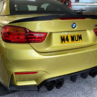 BMW M4 F83 & F33 4 SERIES CARBON FIBRE SPOILER - V1