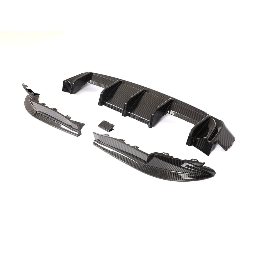BMW M4 G82/G83 2021+ CARBON FIBRE DIFFUSER V1 - CT DESIGN