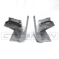 BMW G82/G83 M4 2021+ CARBON FIBRE REAR BUMPER CORNERS - V1