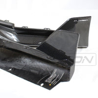 BMW G82/G83 M4 2021+ CARBON FIBRE REAR BUMPER CORNERS - V1