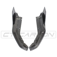 BMW G82/G83 M4 2021+ CARBON FIBRE REAR BUMPER CORNERS - V1