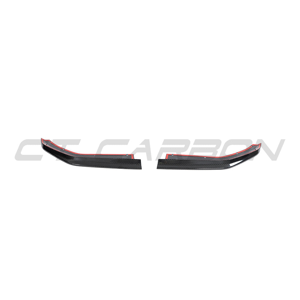 BMW M4 G82/G83 CARBON FIBRE REAR CORNER EXTENSIONS - CT DESIGN