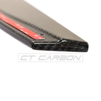 BMW M4 G82/G83 CARBON FIBRE SIDE SKIRT EXTENSIONS V1 - CT DESIGN