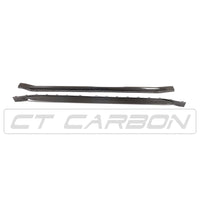 BMW M4 G82/G83 CARBON FIBRE SIDE SKIRT REPLACEMENT V1 - CT DESIGN