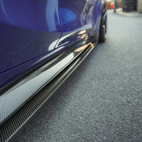 BMW M4 G82/G83 CARBON FIBRE SIDE SKIRT REPLACEMENT & EXTENSION - CT DESIGN