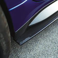 BMW M4 G82/G83 CARBON FIBRE SIDE SKIRT REPLACEMENT & EXTENSION - CT DESIGN