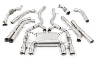 Cobra Exhausts - BMW M4 (F82) 3" Valved Turbo Back Performance Exhaust