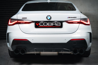 Cobra Exhausts - BMW M440i (G22) (22>) (UK/EU) Valved Quad Exit GPF/PPF Back Performance Exhaust