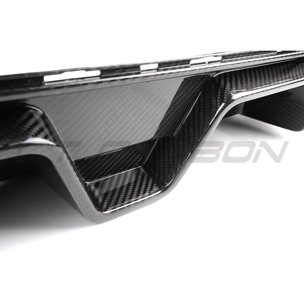 BMW M5 F90 2018-2024 PRE PREG CARBON FIBRE DIFFUSER - V3