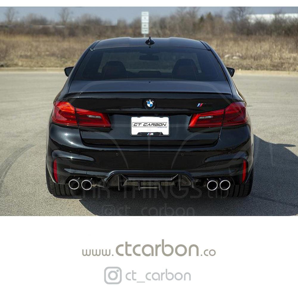 BMW M5 F90 CARBON FIBRE DIFFUSER - V1