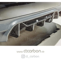 BMW M5 F90 CARBON FIBRE DIFFUSER - V1