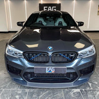BMW M5 F90 2017-2020 PRE LCI CARBON FIBRE SPLITTER - V7