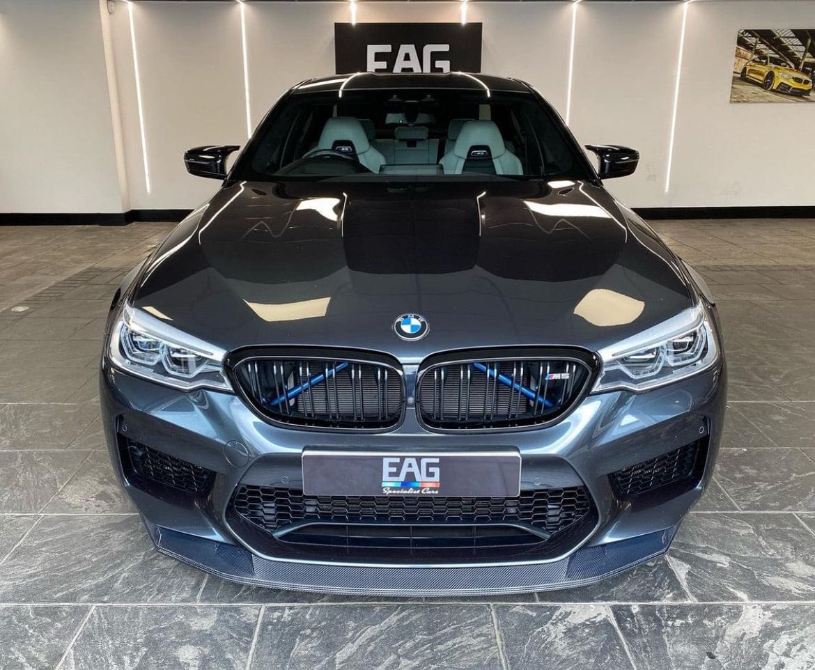 BMW M5 F90 2017-2020 PRE LCI CARBON FIBRE SPLITTER - V7