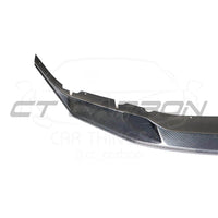 BMW M5 F90 2017-2020 PRE LCI CARBON FIBRE SPLITTER - V7
