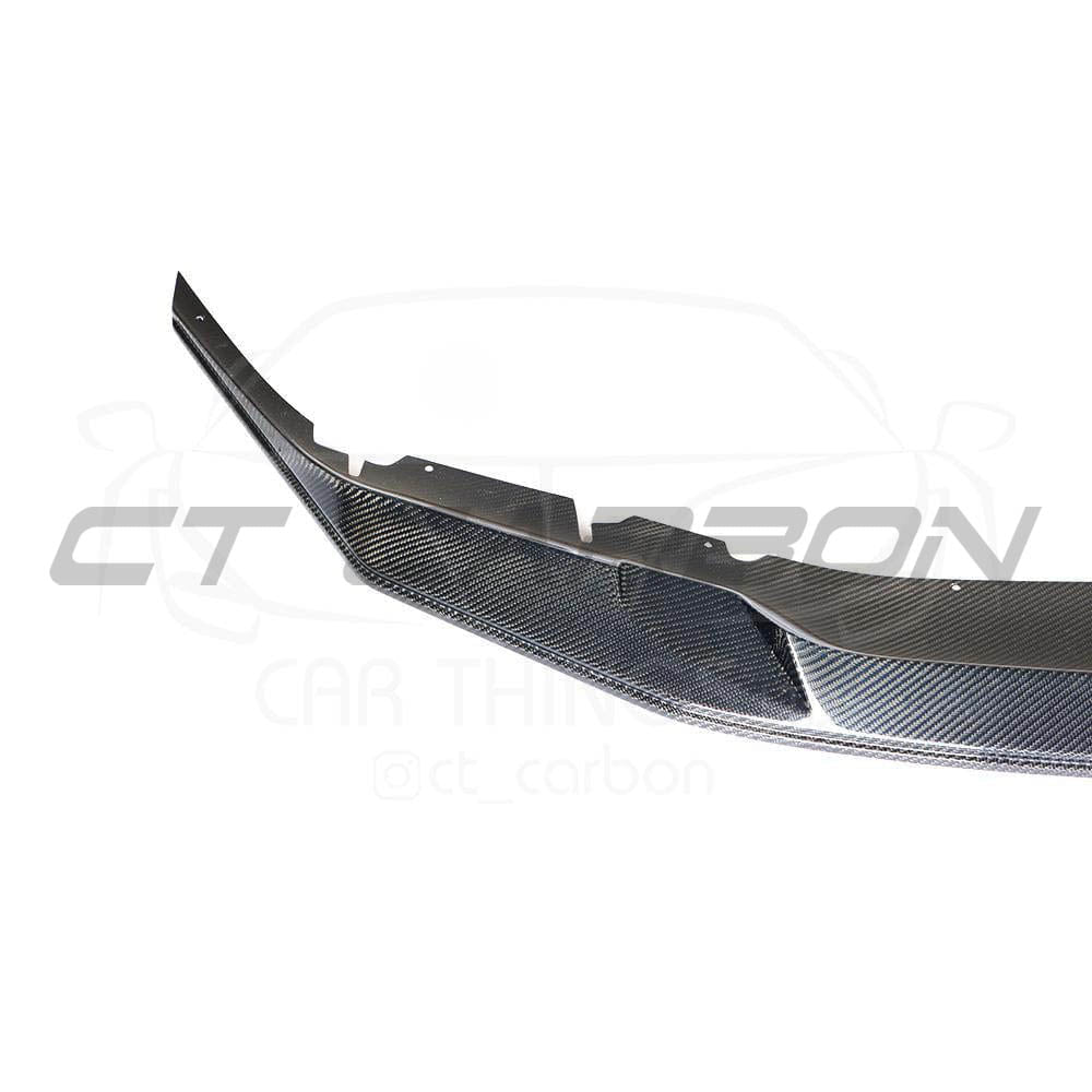 BMW M5 F90 2017-2020 PRE LCI CARBON FIBRE SPLITTER - V7