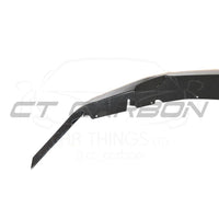 BMW M5 F90 2017-2020 PRE LCI CARBON FIBRE SPLITTER - V7