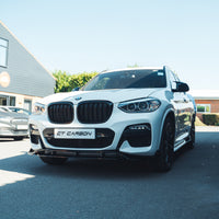 BMW X3 G01 2017-2020 FULL GLOSS BLACK KIT WITH TIPS