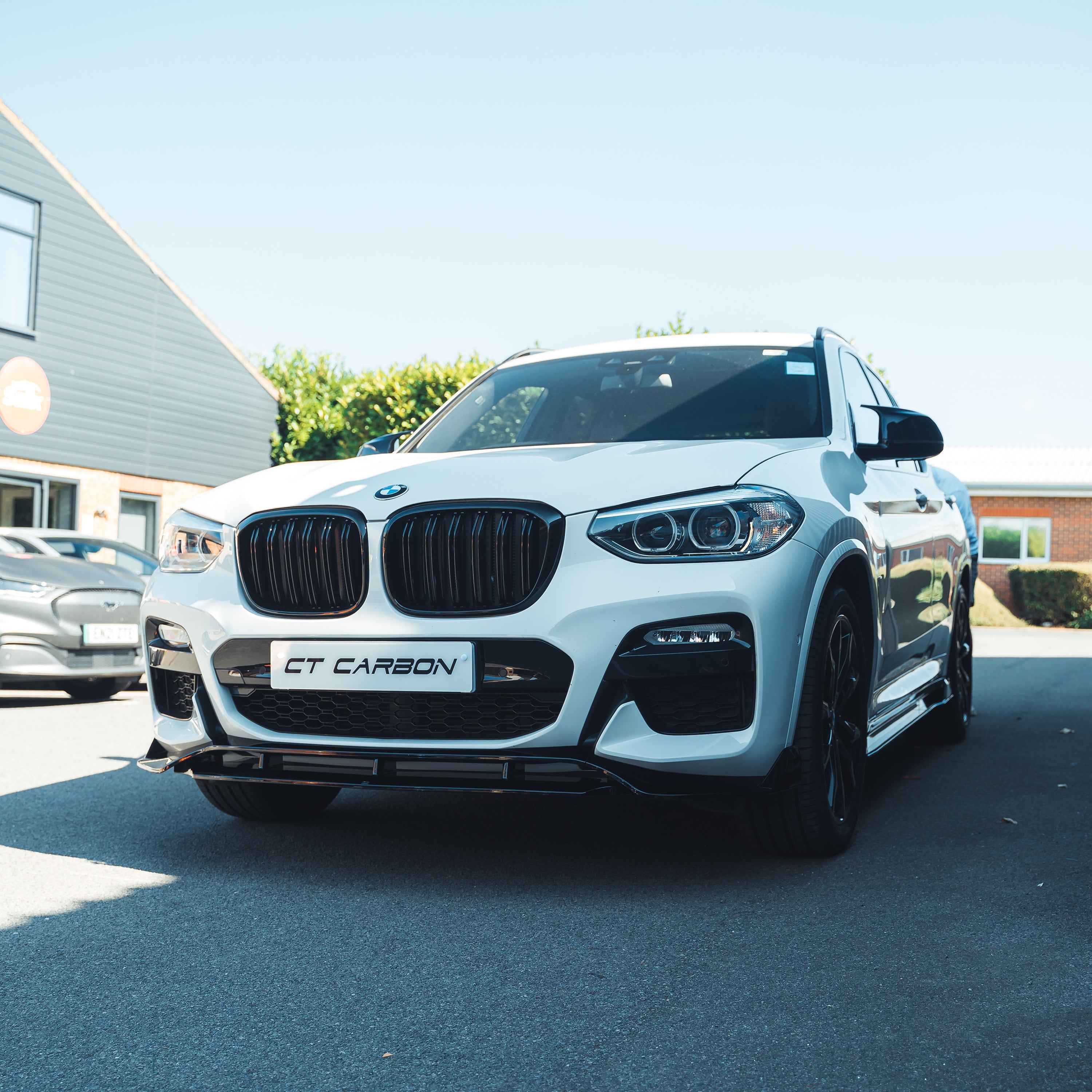 BMW X3 G01 2017-2020 FULL GLOSS BLACK KIT WITH TIPS