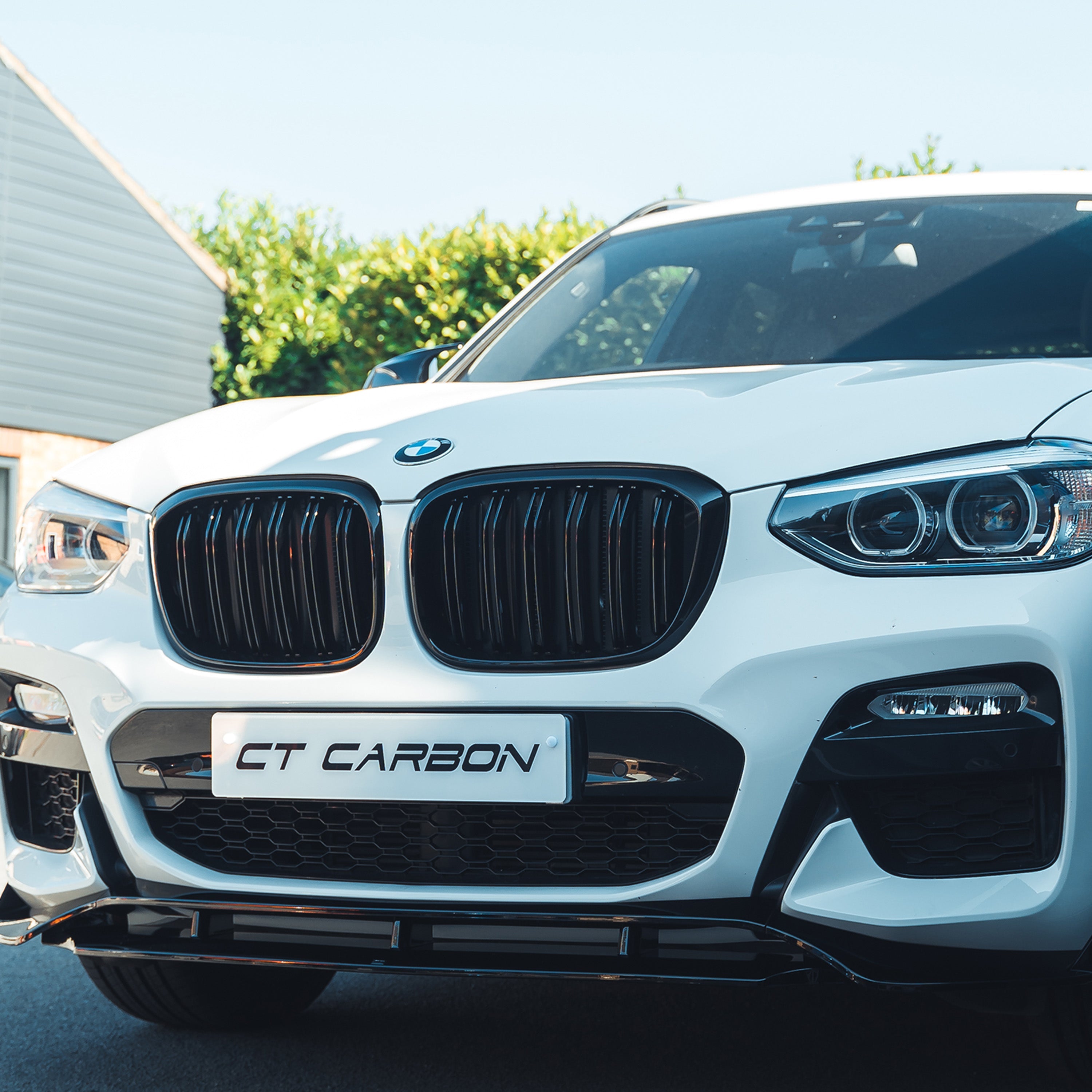 BMW X3 G01 2017-2020 FULL GLOSS BLACK KIT WITH TIPS