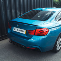 BMW 4 SERIES 2013-2020 F32 GLOSS BLACK FULL KIT (TWIN EXHAUST) - V2