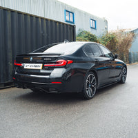 BMW G30/G31 5 SERIES 2017-2023 GLOSS BLACK DIFFUSER - V1